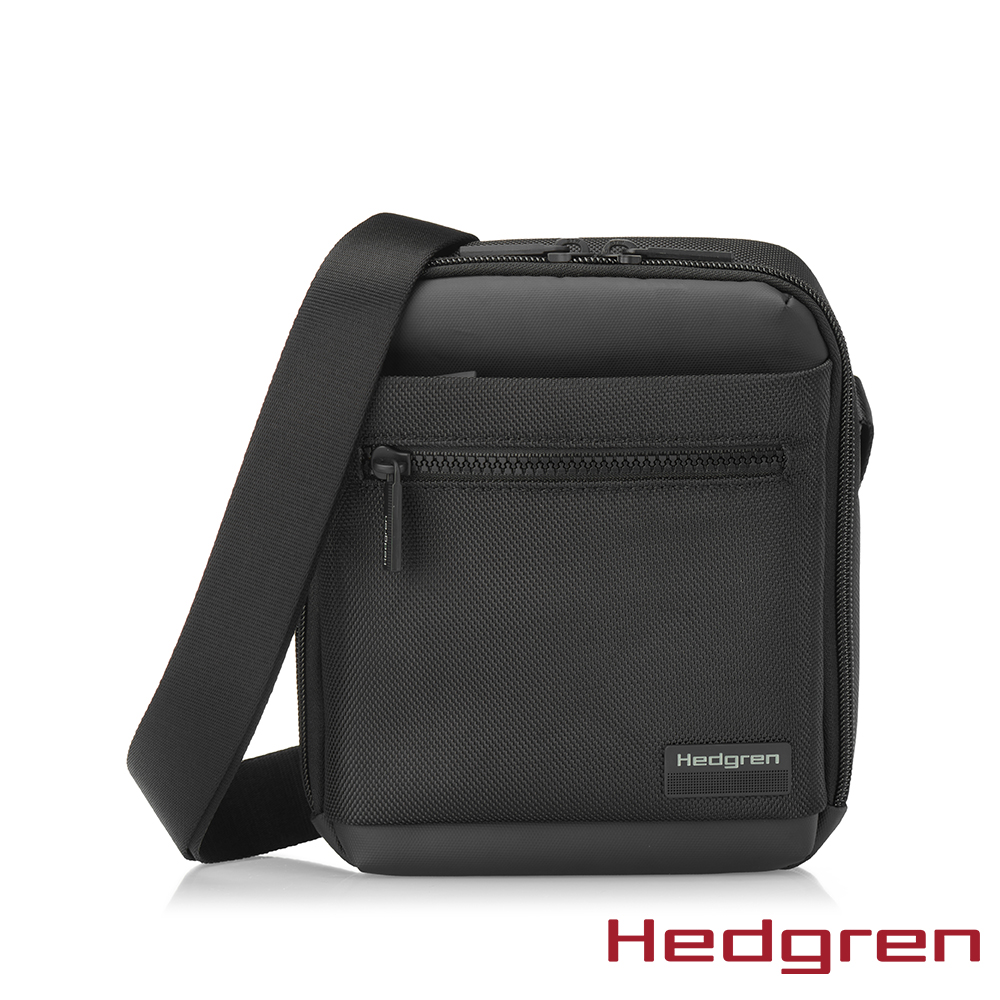 Hedgren NEXT商務系列 RFID防盜 側背方包 黑色