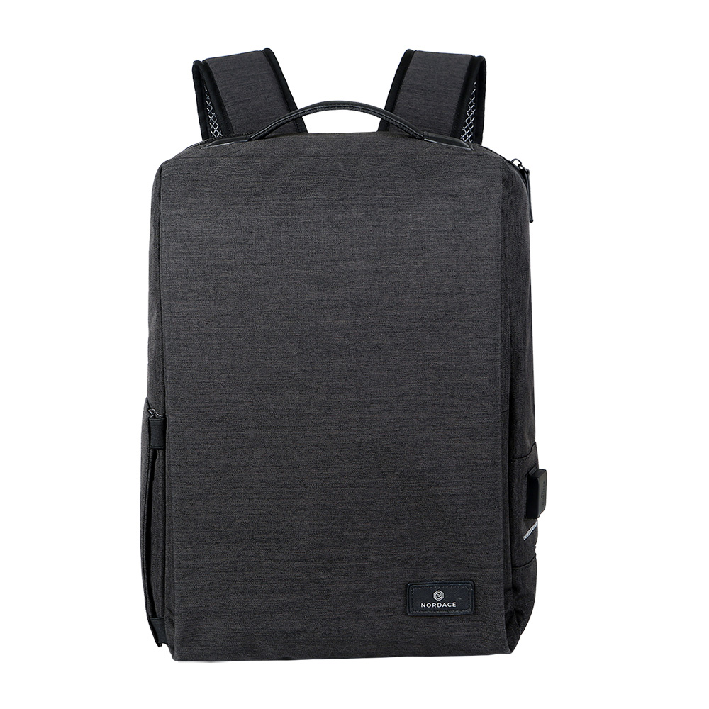 【Nordace】Siena II 黑色時尚智能背包(日常及通勤上班上學)
