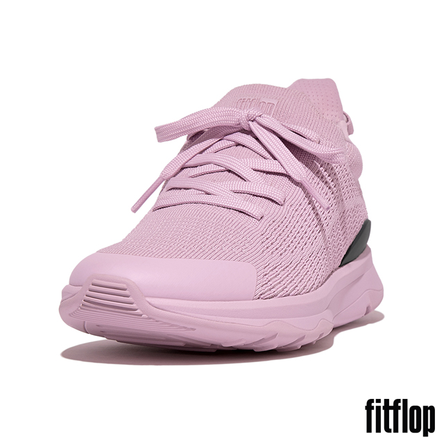 【FitFlop】VITAMIN FFX KNIT 雙色針織運動鞋-女(紫丁香色)