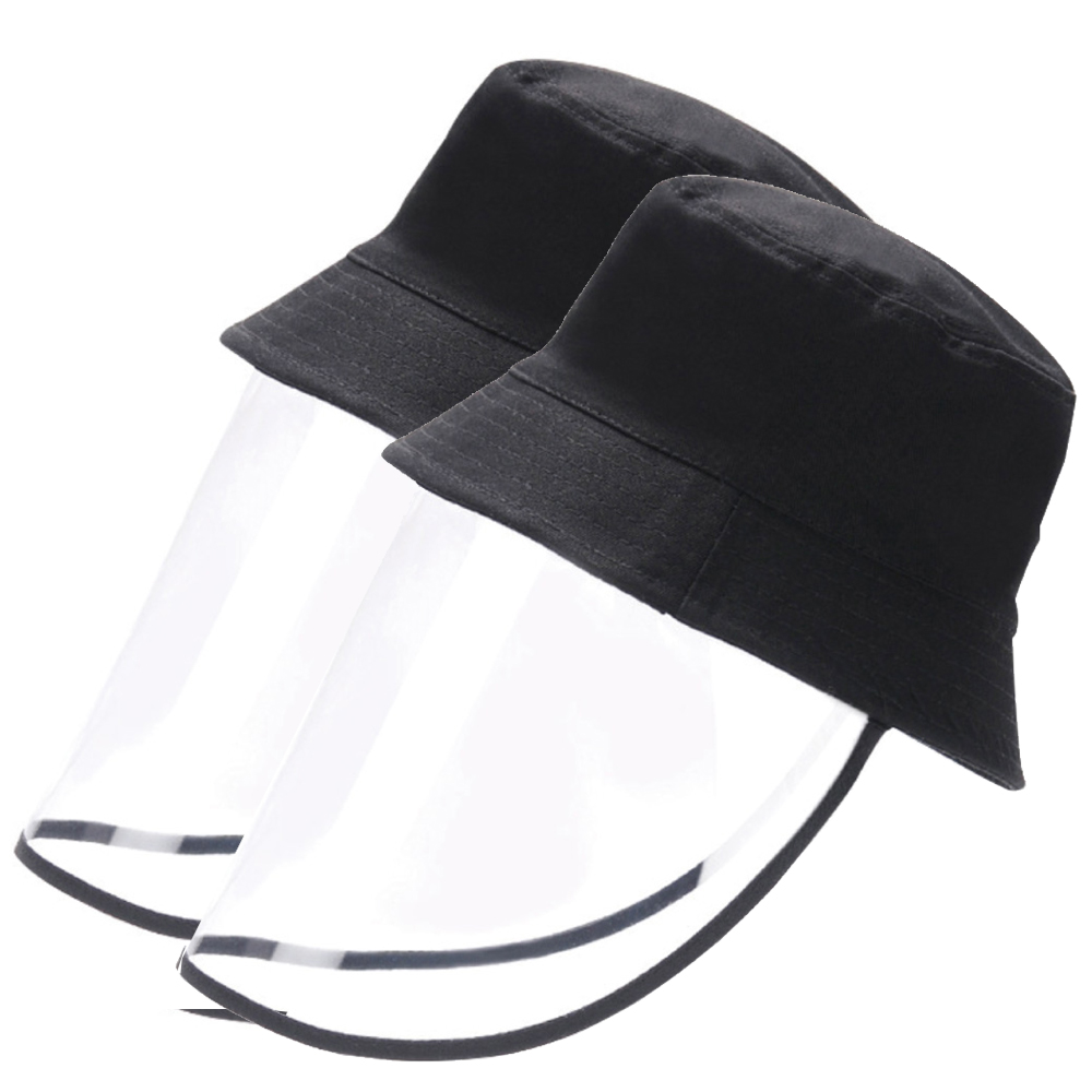MT全方位防飛沫防疫 防曬兩用漁夫帽 可拆卸（二入組)