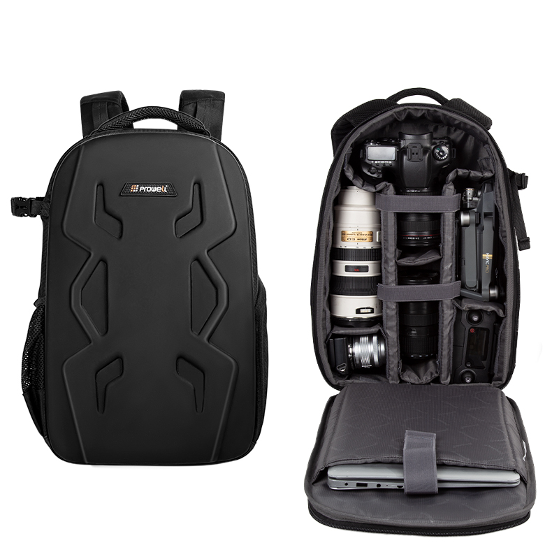 【Prowell】兩機多鏡EVA硬殼相機後背包 一機多鏡+無人機攝影背包 WIN-23018