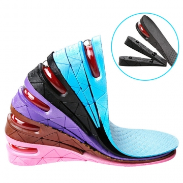 (杰恆)los0697批發鞋材PVC7CM三層可調節隱形內增高鞋墊組合隱形