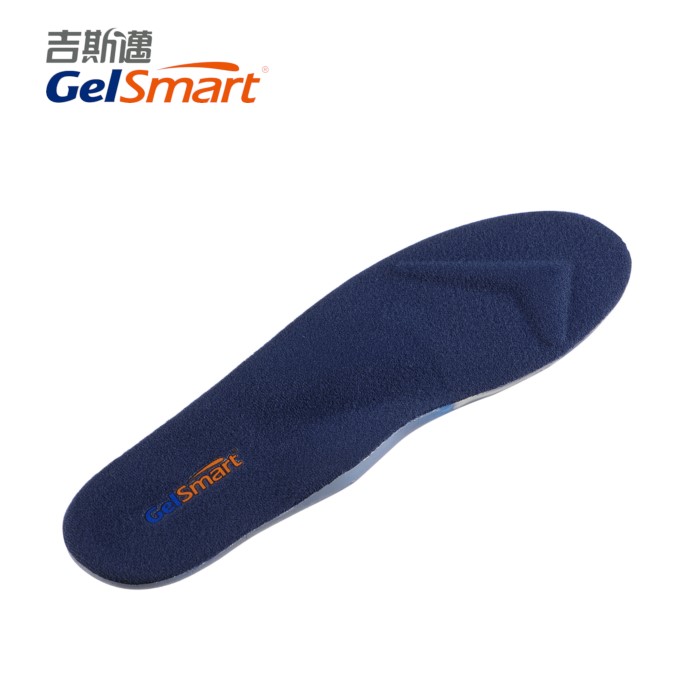【Gelsmart 美國吉斯邁】雙密度中厚片全功效型鞋墊(有表布)-1雙