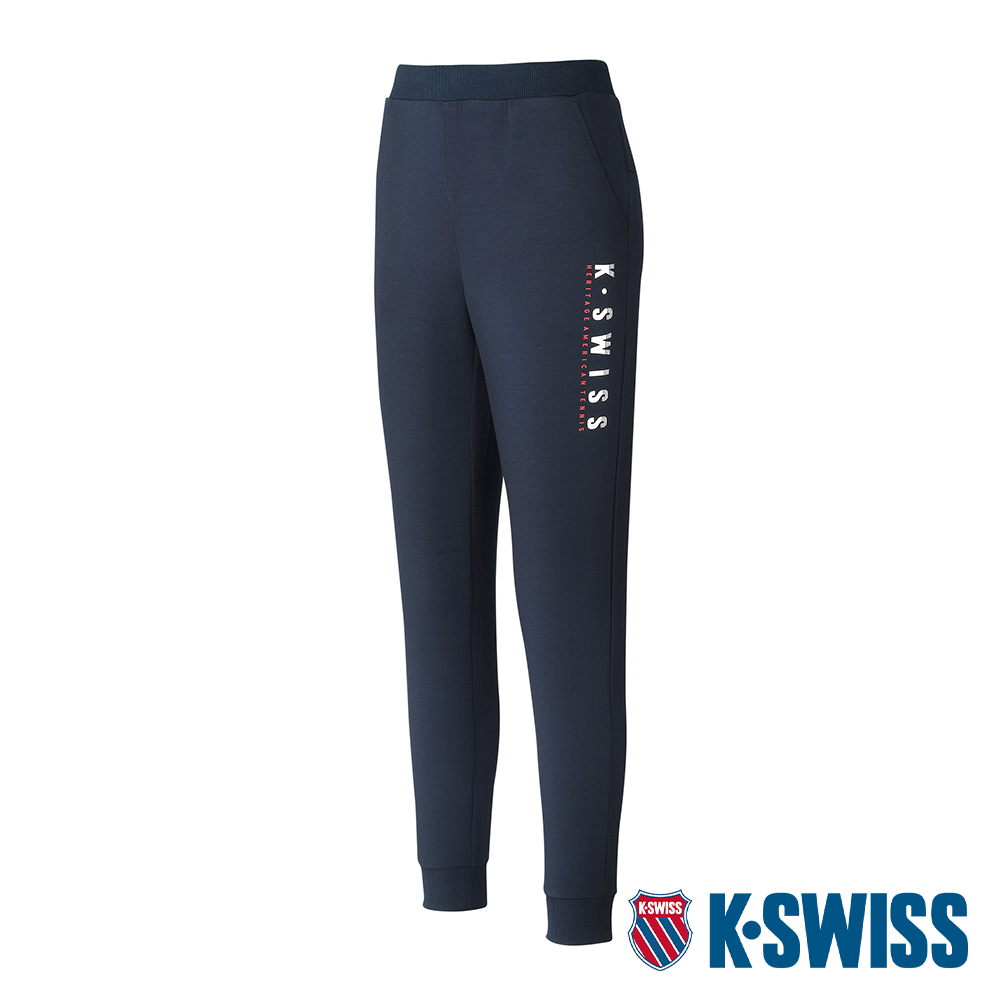 K-SWISS Sweat Pants運動休閒長褲-女-藍