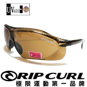 [Rip curl 抗UV400運動炫彩鏡UF5003漸層褐色炫彩/騎車.近視.戶外.路跑族專用