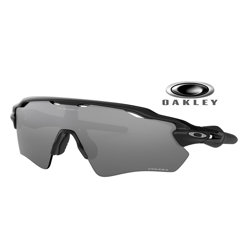 【OAKLEY】奧克利 RADAR EV PATH 包覆偏光太陽眼鏡 OO9208 51 霧黑框深灰偏光鏡片 公司貨