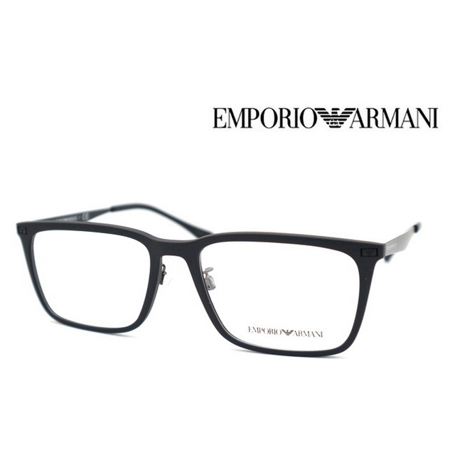 EMPORIO ARMANI 亞曼尼 時尚輕量光學眼鏡 EA3169F 5042 霧黑 公司貨