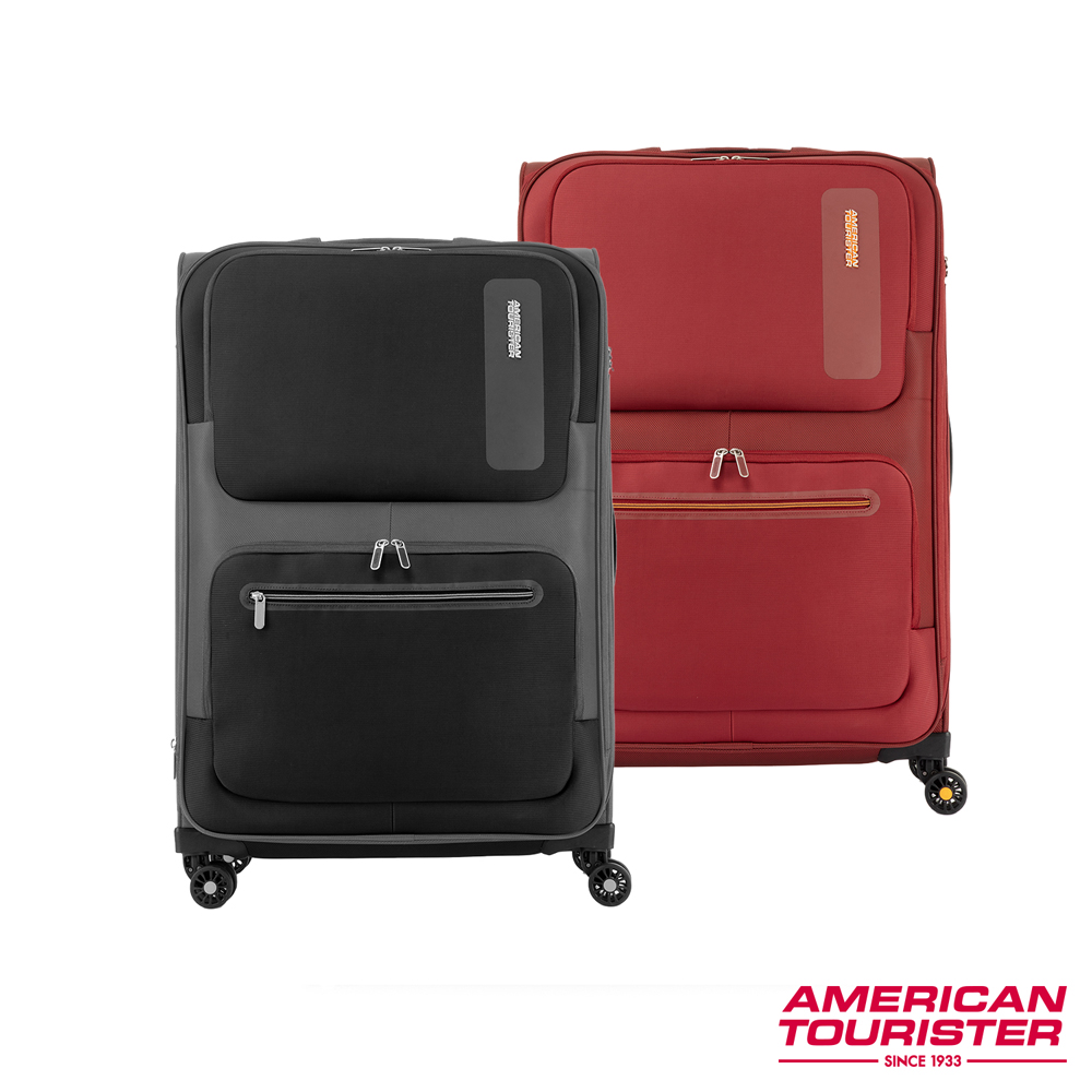AMERICAN TOURISTER 美國旅行者 30吋Maxwell 可擴充極輕量布面軟殼行李箱(多色可選)
