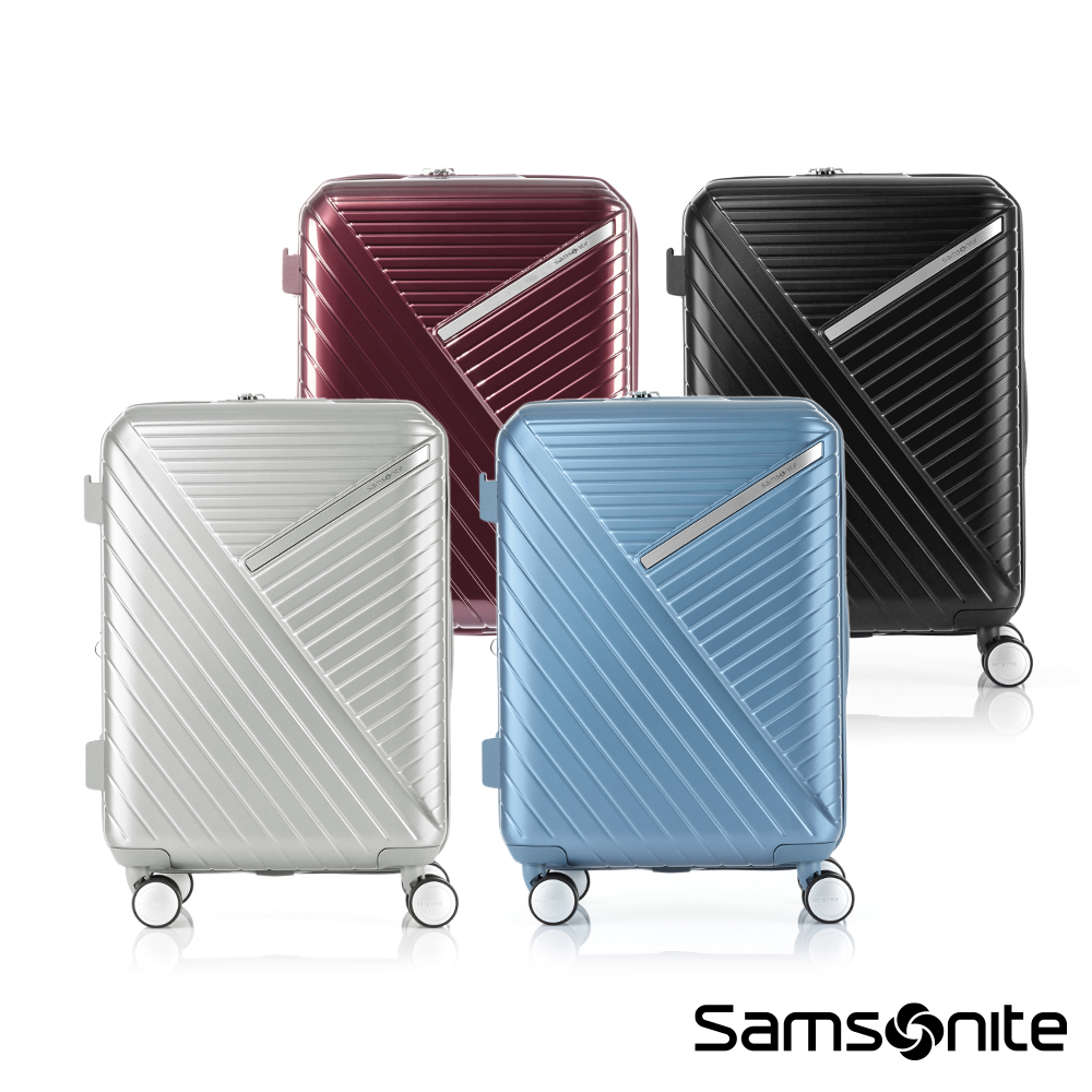 Samsonite新秀麗 20吋 ROBEZ 可擴充PC硬殼防盜拉鍊TSA登機箱(多色可選)