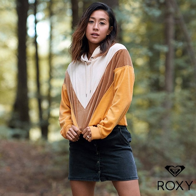 roxy chasing waves hoodie