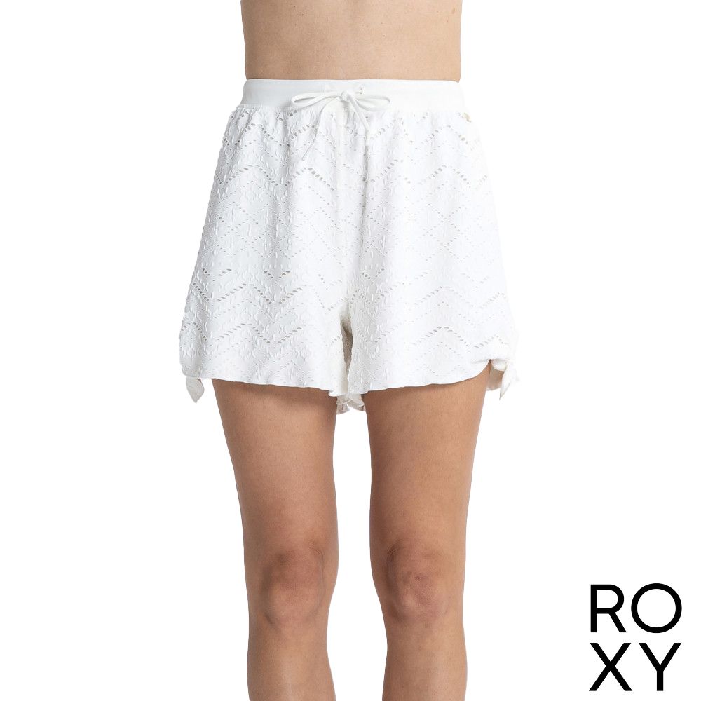 【ROXY】LEAN SHORTS 海灘褲 白色