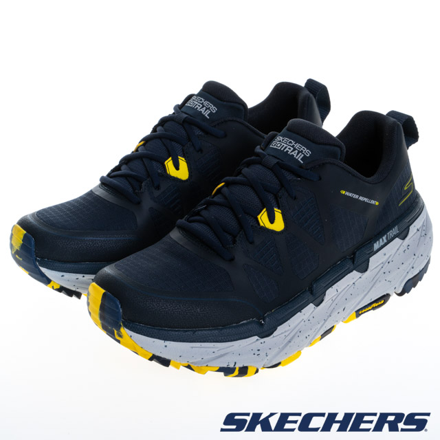 SKECHERS 男鞋 慢跑鞋 慢跑系列 GORUN MAX CUSHIONING PREMIER TRAIL - 220592NVY