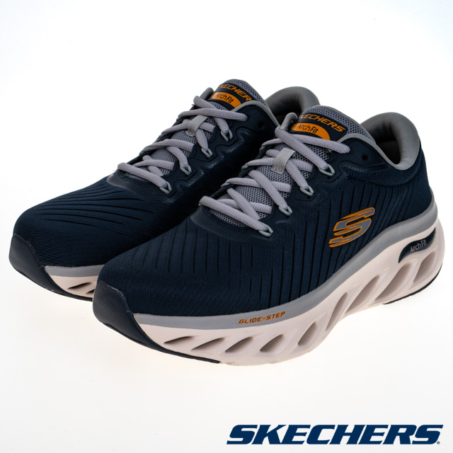 SKECHERS 男運動系列 ARCH FIT GLIDE-STEP - 232318NVGY