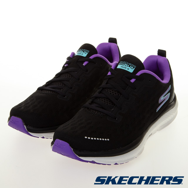 SKECHERS 女競速跑鞋系列 GO RUN RIDE 9 - 172005BKW