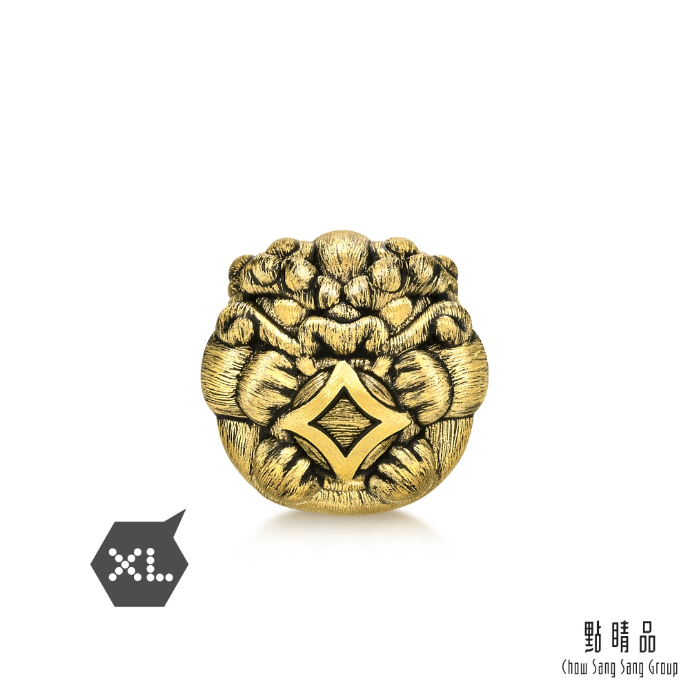 點睛品 Charme XL 銅錢貔貅 黃金串珠