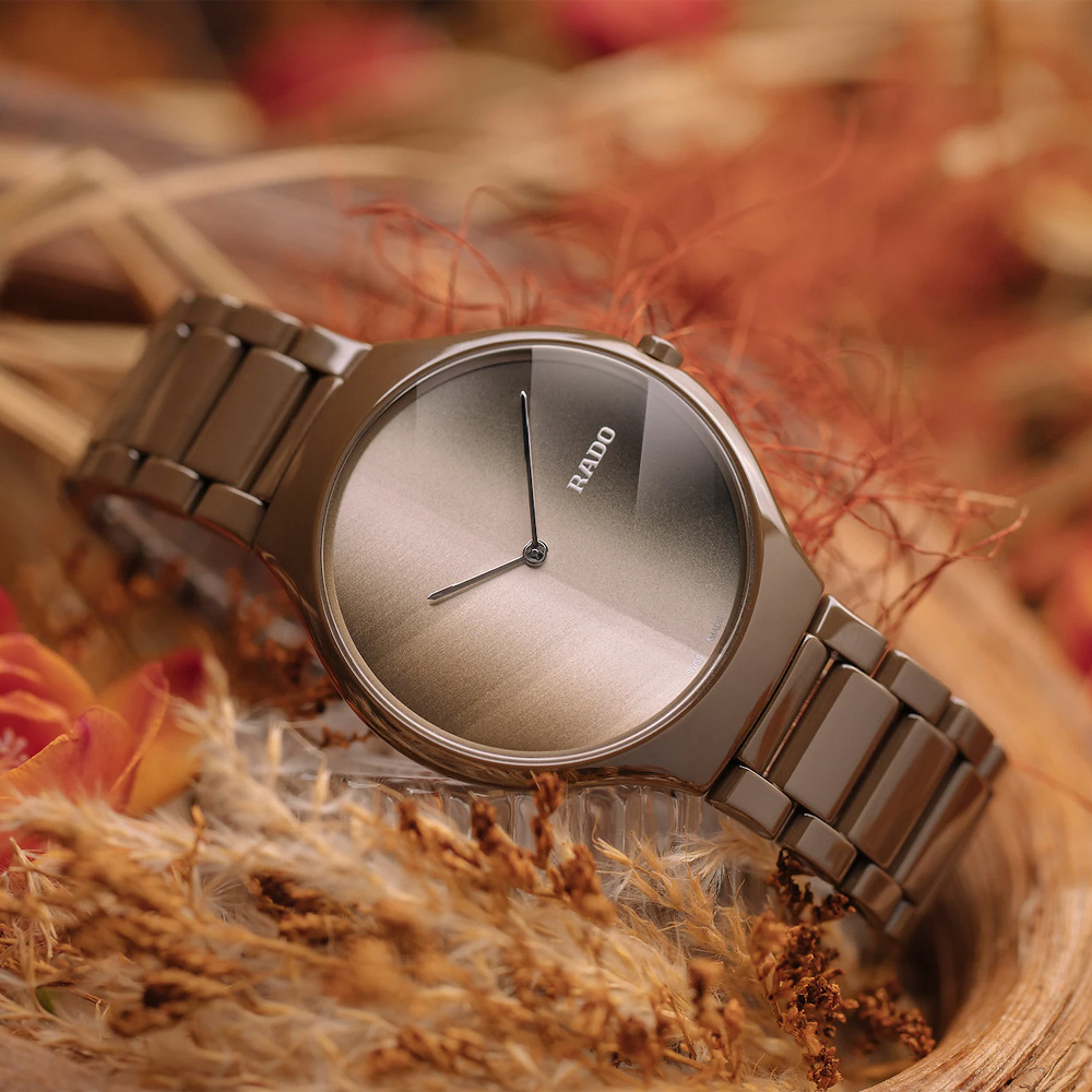 RADO 雷達 真薄系列 世界花園 限量 高科技陶瓷石英腕錶 R03 R27121302
