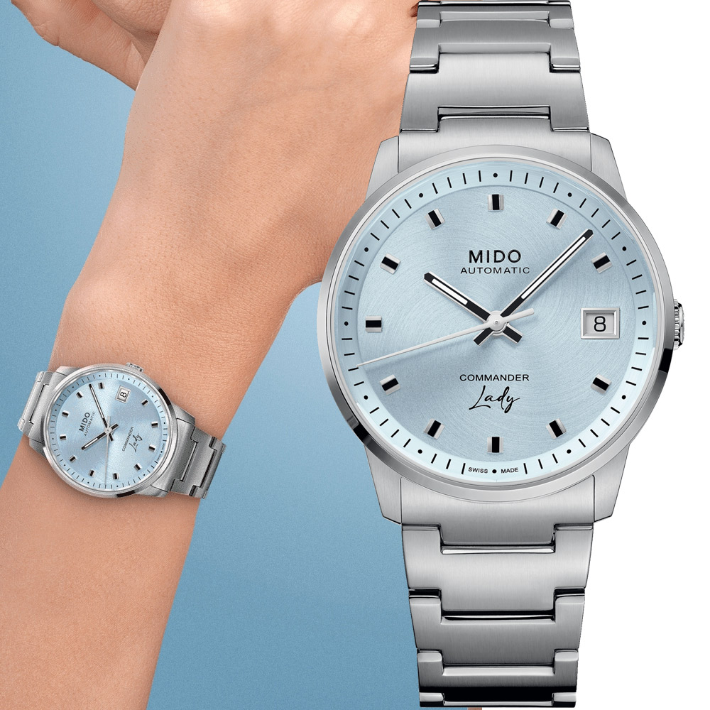 MIDO 美度 COMMANDER 香榭系列 典雅機械腕錶-M0212071104100/官方授權經銷商M2
