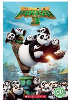 Popcorn ELT Primary Readers Level 3: Kung Fu Panda 3（Book and CD）功夫熊貓3（CD有聲書）（外文書）