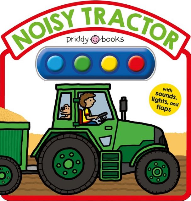 Noisy Tractor 吵鬧的拖拉機（音效書）厚頁書（外文書）