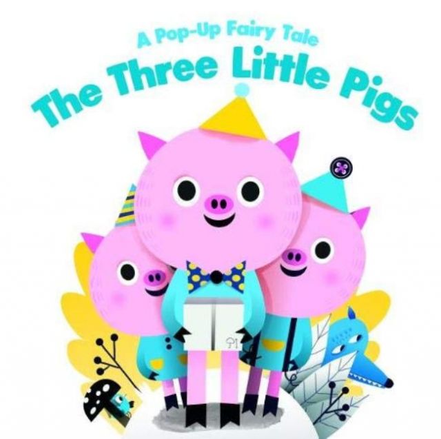 A Pop-up Fairy Tale: 3 little pigs 三隻小豬童話立體書（厚頁書）（外文書）