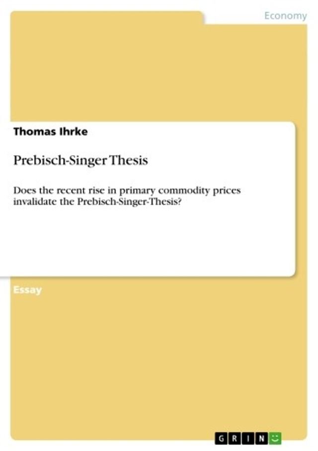 prebisch singer thesis slideshare