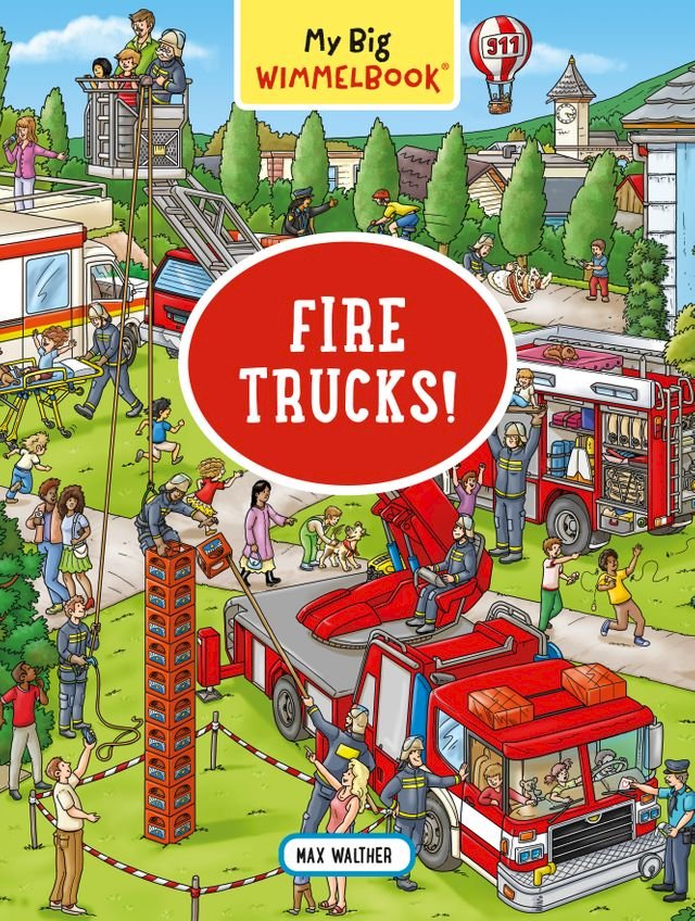 My Big Wimmelbook Fire Trucks Pchome 24h書店