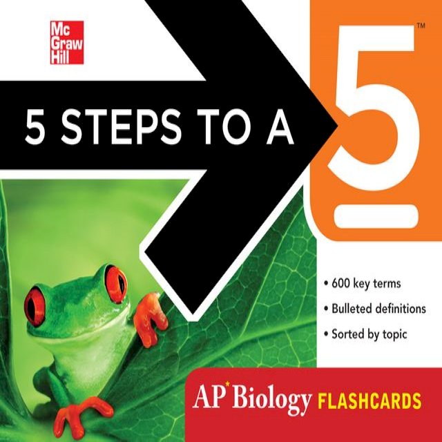 5 Steps to a 5 AP Biology Flashcards PChome 24h書店