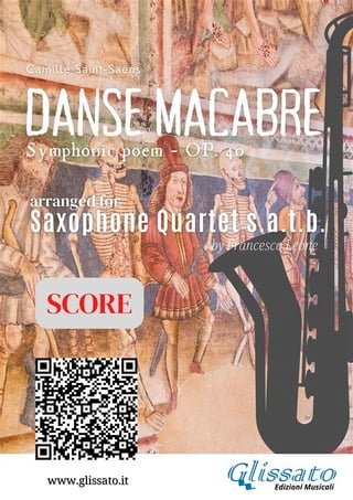 Saxophone Quartet "Danse Macabre" score(Kobo/電子書)