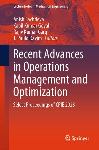 Recent Advances in Operations Management and Optimization(Kobo/電子書)