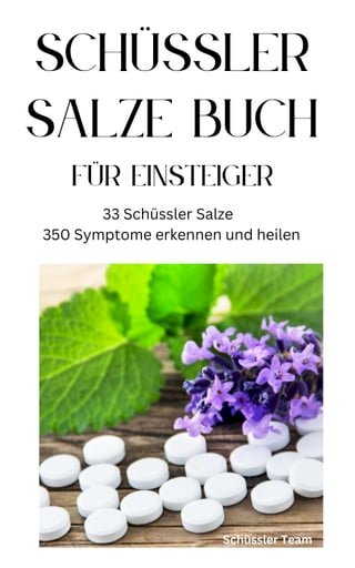 SCHÜSSLER SALZE BUCH FÜR EINSTEIGER - 33 Schüssler Salze &amp; 350 Symptome erkennen und heilen(Kobo/電子書)