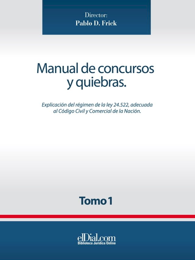 Manual De Concursos Y Quiebras Tomo 1 Pchome 24h書店