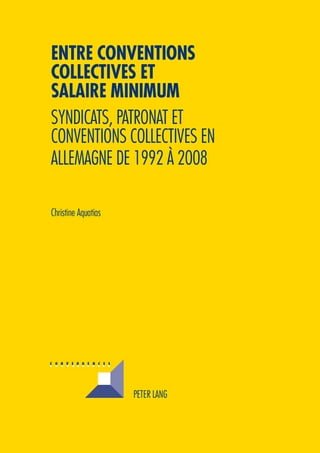 Entre conventions collectives et salaire minimum(Kobo/電子書)