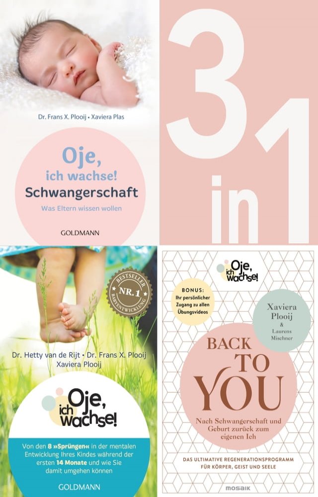 Oje, ich wachse! Schwangerschaft / 8 Sprünge / Back to you (3in1 Bundle) PChome 24h書店