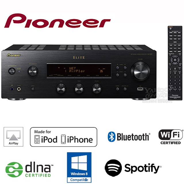 Pioneer 立體聲網路擴大機 SX-N30