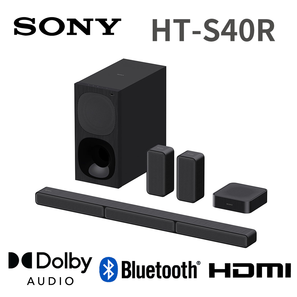 SONY索尼 5.1聲道聲霸家庭劇院組 HT-S40R