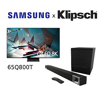 Samsung 65Q800t + Klipsch Cinema 600 3.1