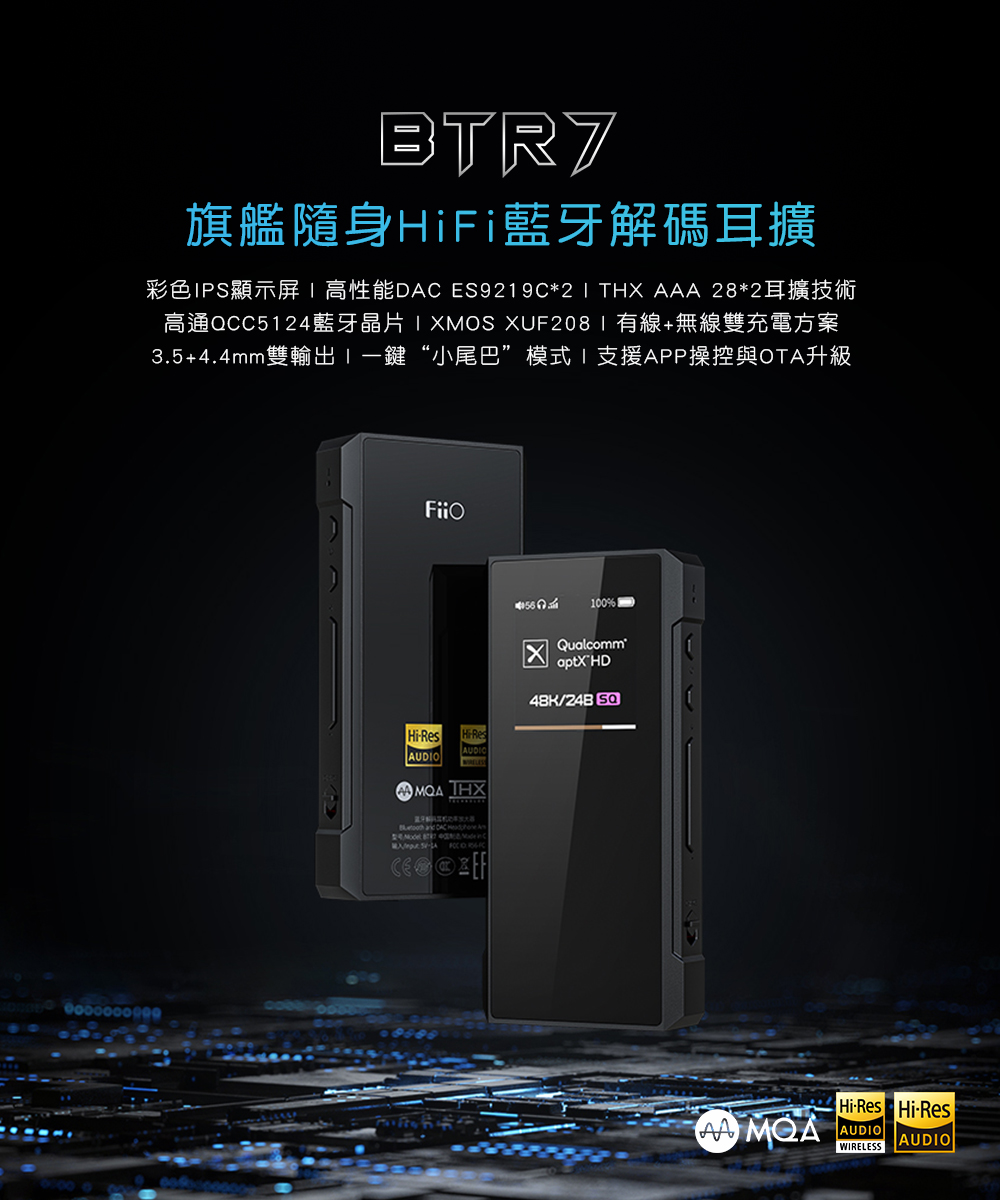 新品未開封】FiiO BTR7-