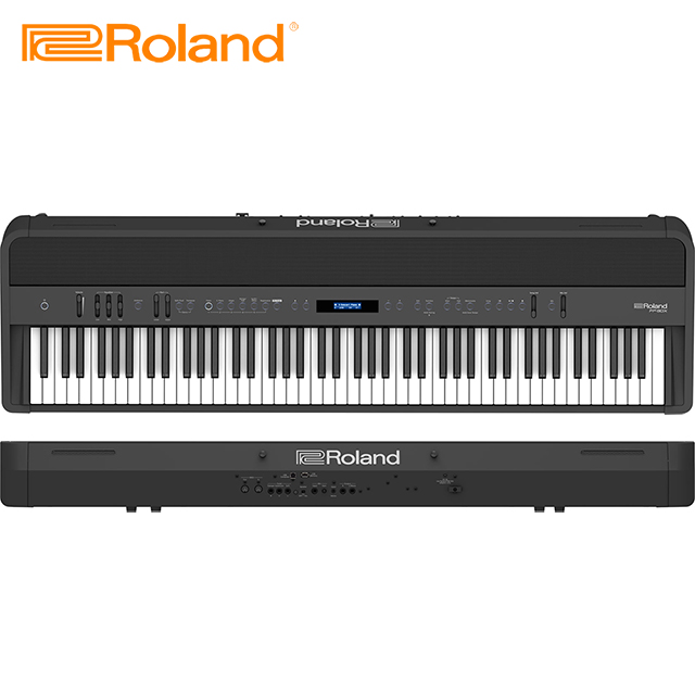 ROLAND FP-90X BK 旗艦型便攜式數位電鋼琴 黑色單主機款