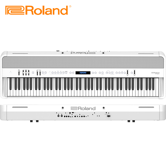 ROLAND FP-90X WH 旗艦型便攜式數位電鋼琴 白色單主機款