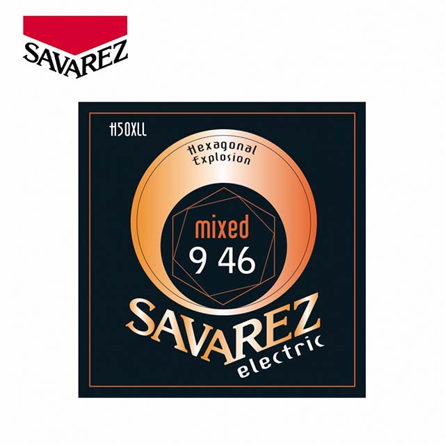 SAVAREZ H50XLL MIXED 鍍鎳電吉他弦 09-46 *兩入組