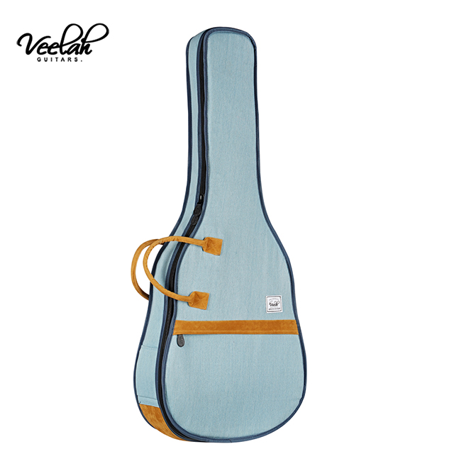 VEELAH V41-FGT 天空藍色民謠木吉他專用袋