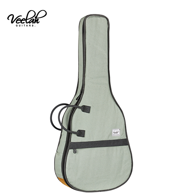 VEELAH V41-FGGG 灰綠色民謠木吉他專用袋