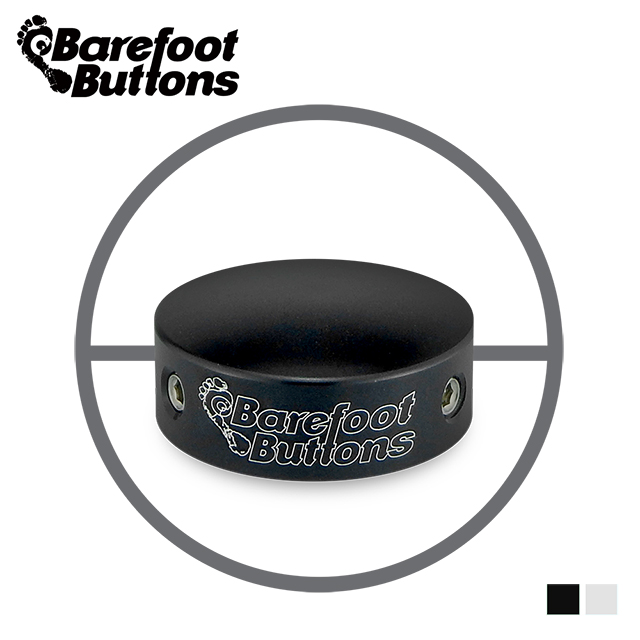 Barefoot V1 Big bore 航太級鋁合金踩釘帽 雙色款