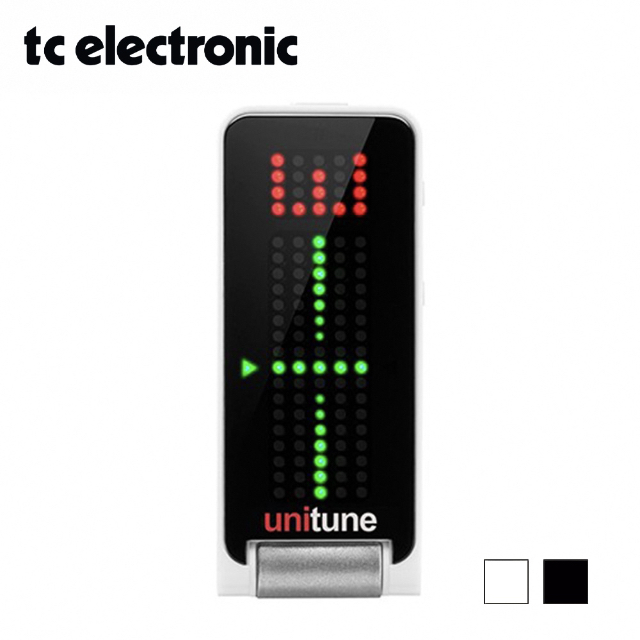 tc electronic Unitune Clip Noir 夾式調音器 黑/白 兩色