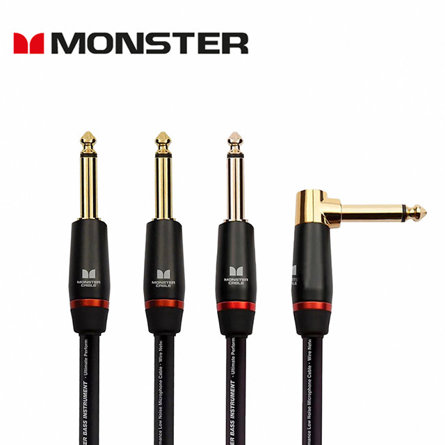 Monster Cable Prolink Bass2-21、21A 6.4米 II頭/IL頭 電貝斯導線