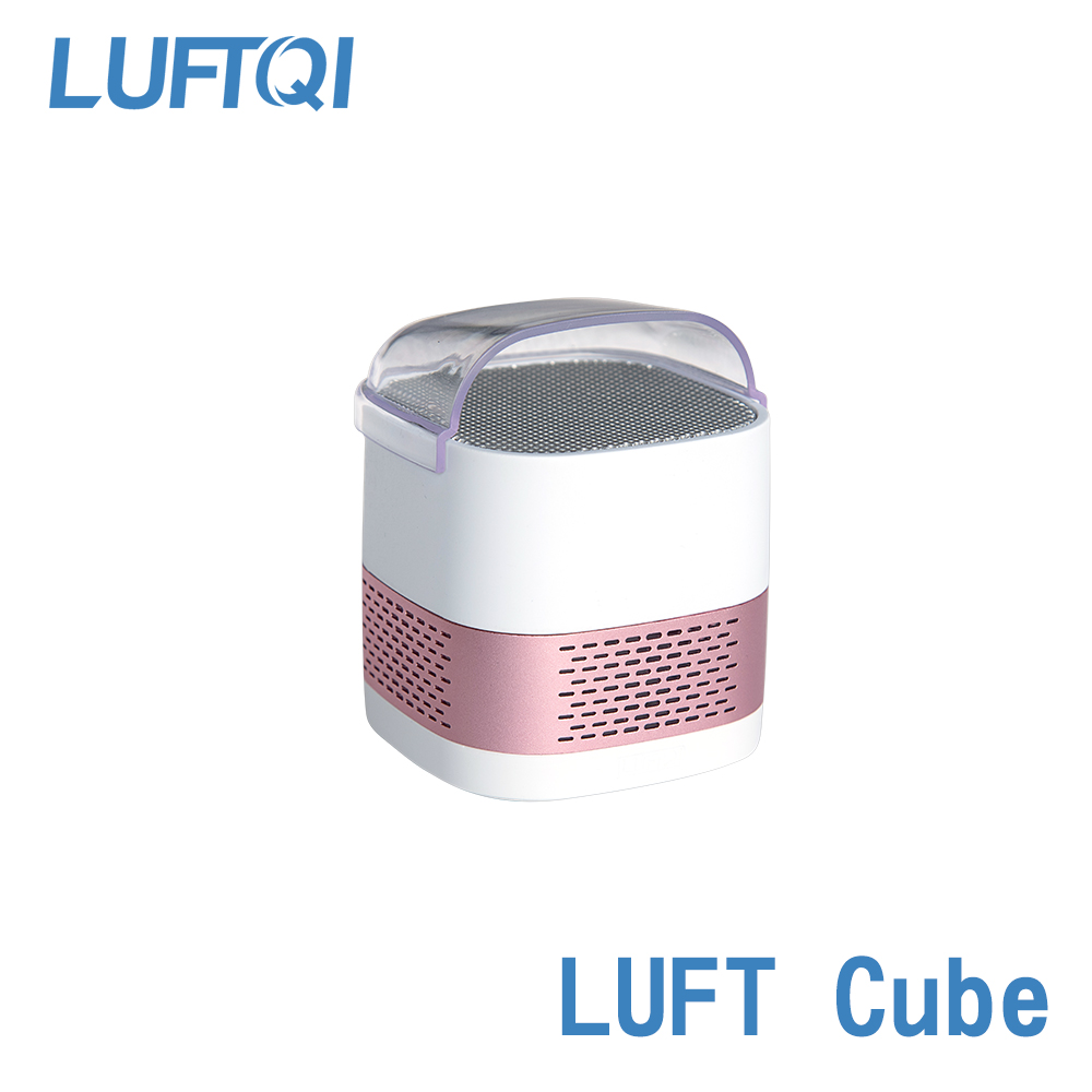 LUFT Cube光觸媒空氣清淨機-隨行版 - 紫粉金