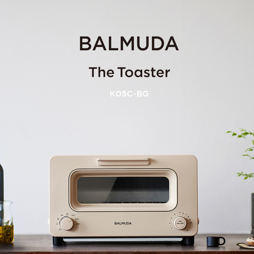 BALMUDA The Toaster 蒸氣烤麵包機 (奶茶) K05C-BG