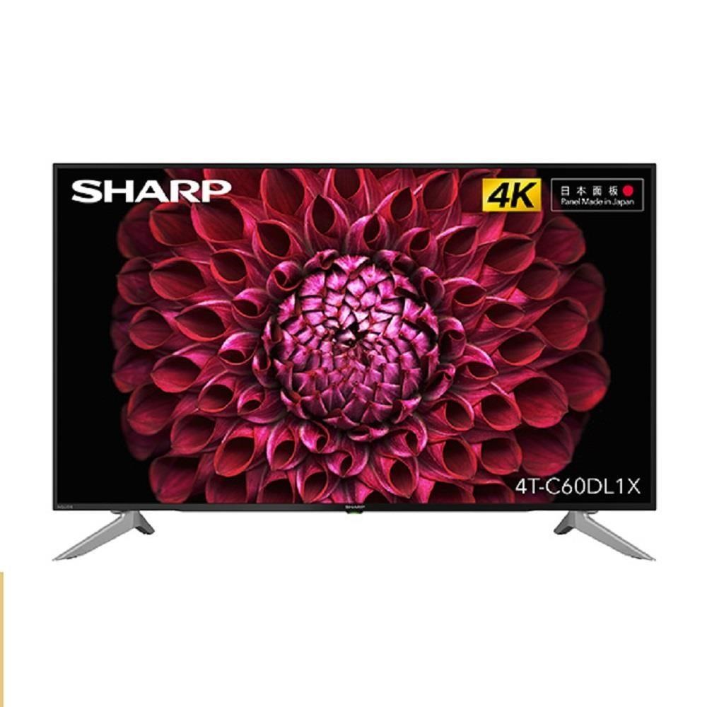 SHARP 夏普 60型4K Android TV 顯示器 4T-C60DL1X