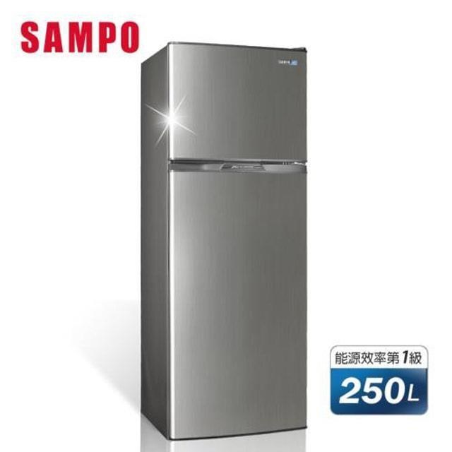SAMPO聲寶 250L 1級能效變頻雙門電冰箱 SR-A25D(G) /(Y2)