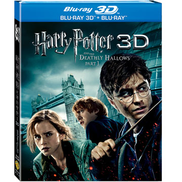哈利波特7：死神的聖物1 3D+2D 三碟版 BD